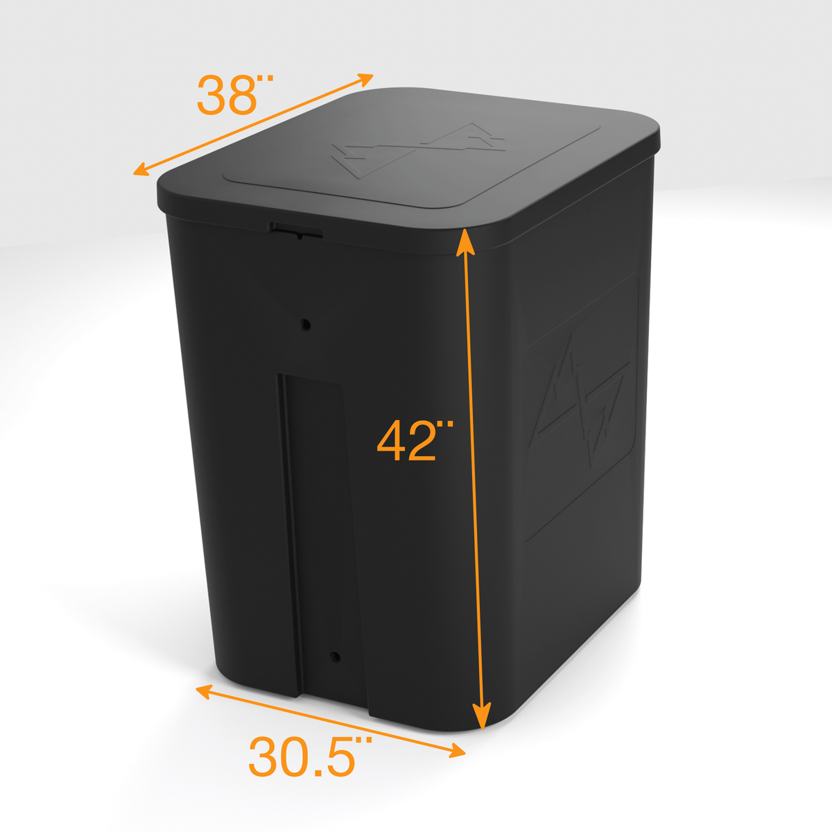 Dimensions diagram of the Eternal Ice HD Ultimate cold plunge