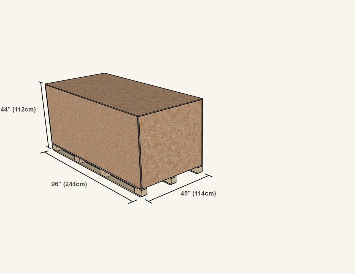 CT Georgian Cabin Sauna dimensions diagram