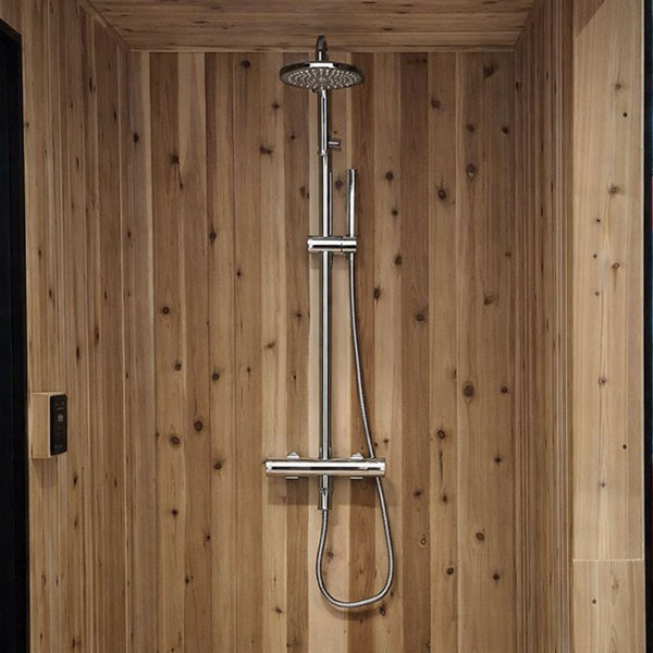 Premium Shower Hardware detail