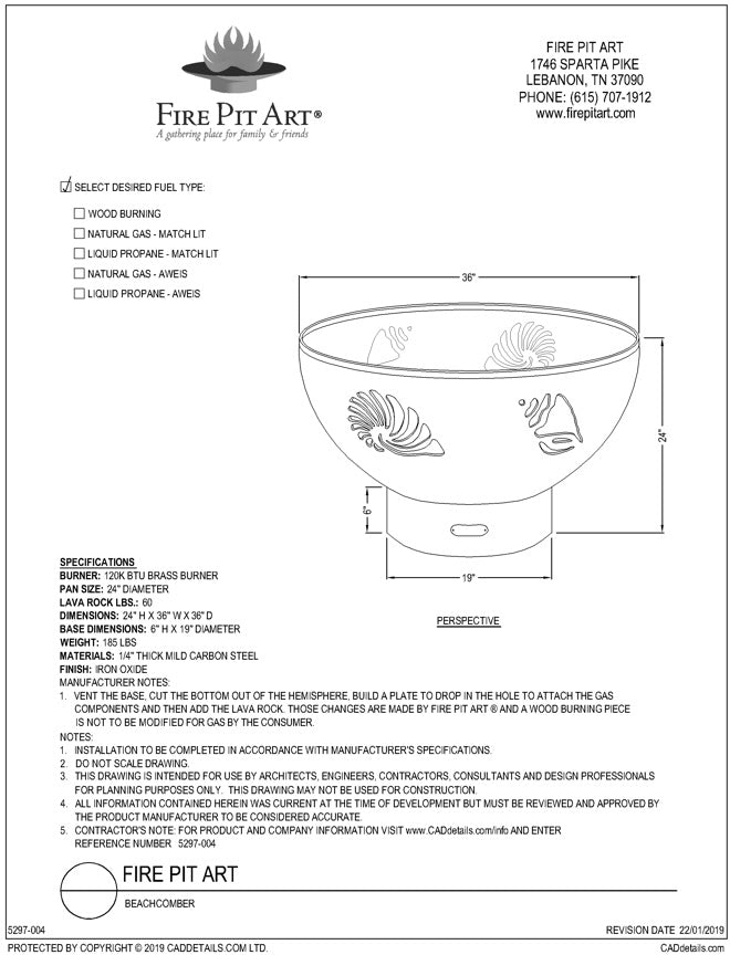 Beachcomber Fire Pit