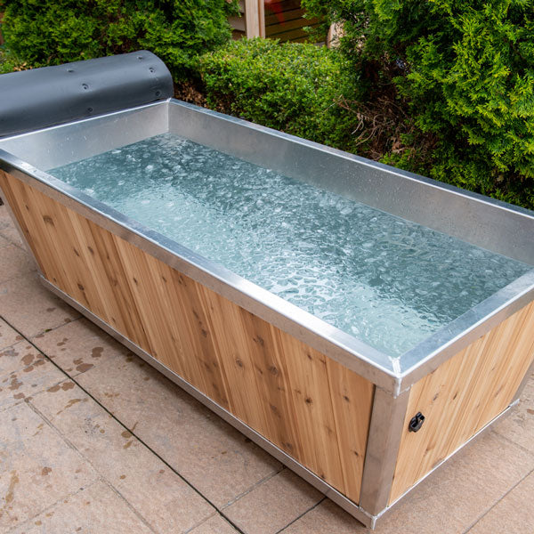 The Polar Plunge Tub, angled view