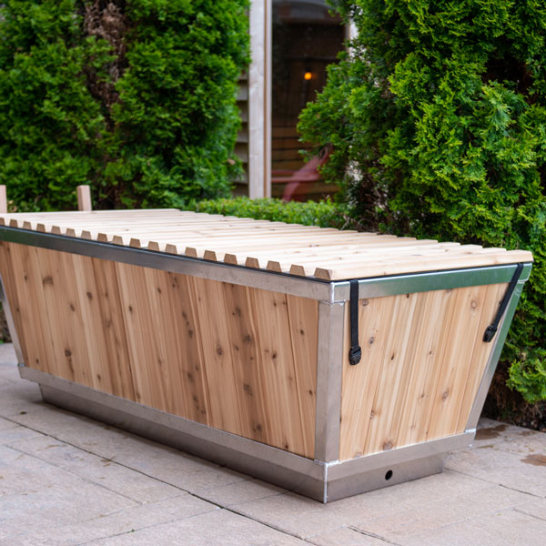 The Polar Plunge Tub, lifestyle setting