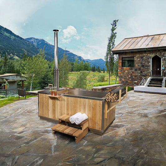 The Starlight Wood Burning Hot Tub
