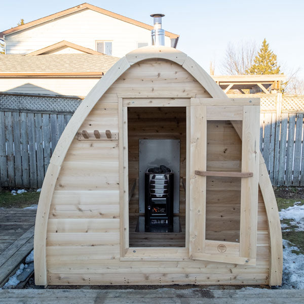 CT MiniPOD Sauna angle view