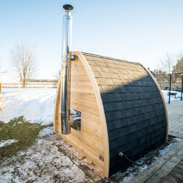 CT MiniPOD Sauna door detail