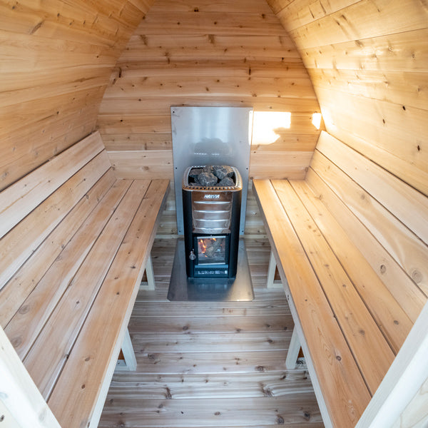 CT MiniPOD Sauna interior view