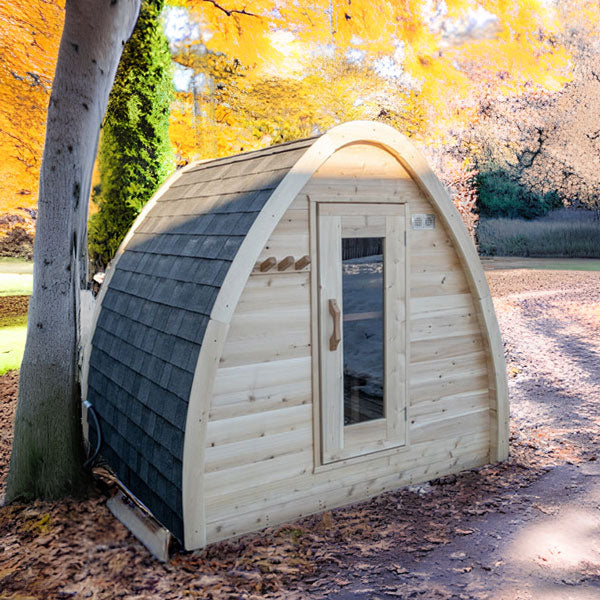 CT MiniPOD Sauna lifestyle view