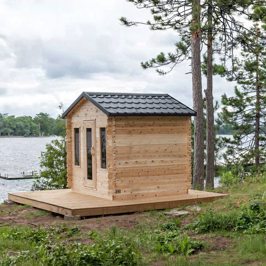 CT Georgian Cabin Sauna main view