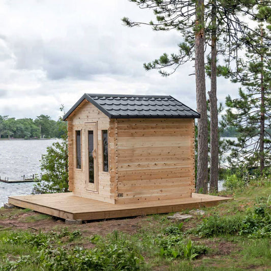 CT Georgian Cabin Sauna main view