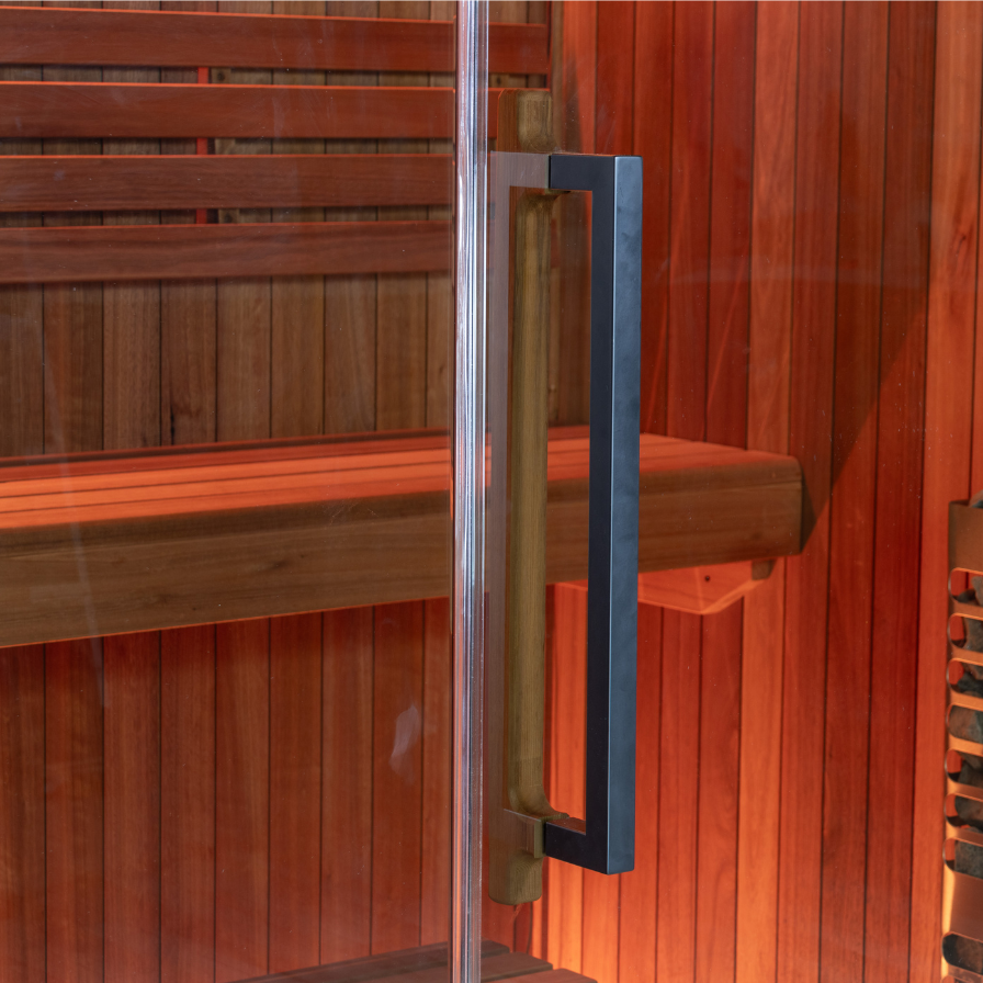 CT Element Studio Sauna interior view