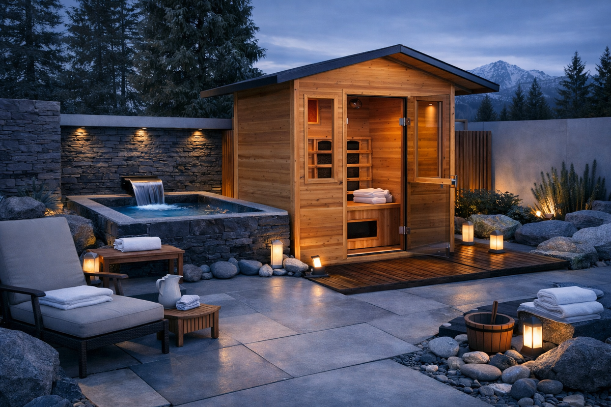 Solara Outdoor Sauna (3 Person)