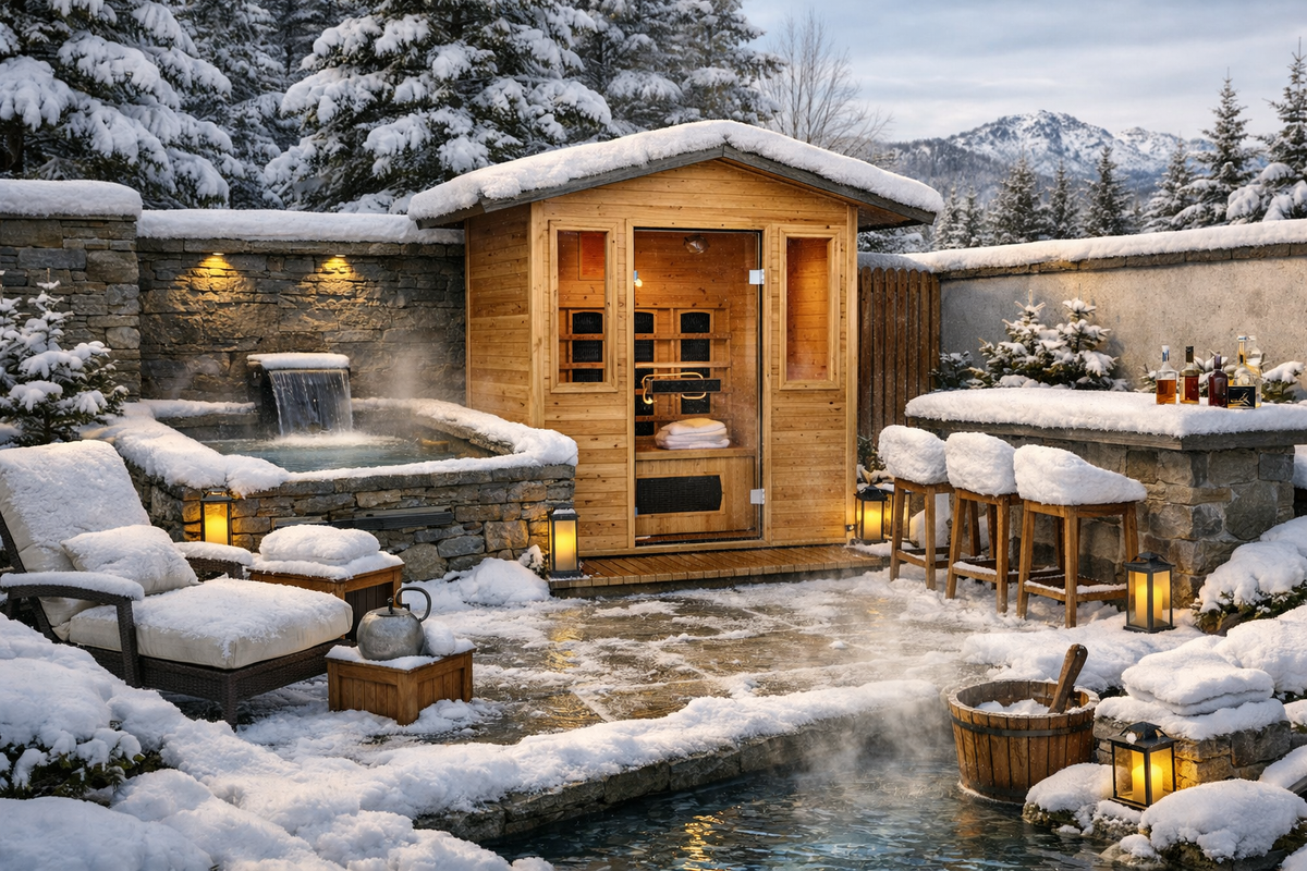 Solara Outdoor Sauna (3 Person)