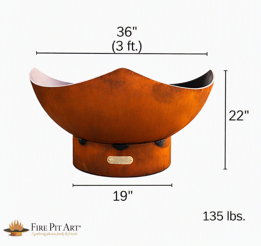 Manta Ray Fire Pit
