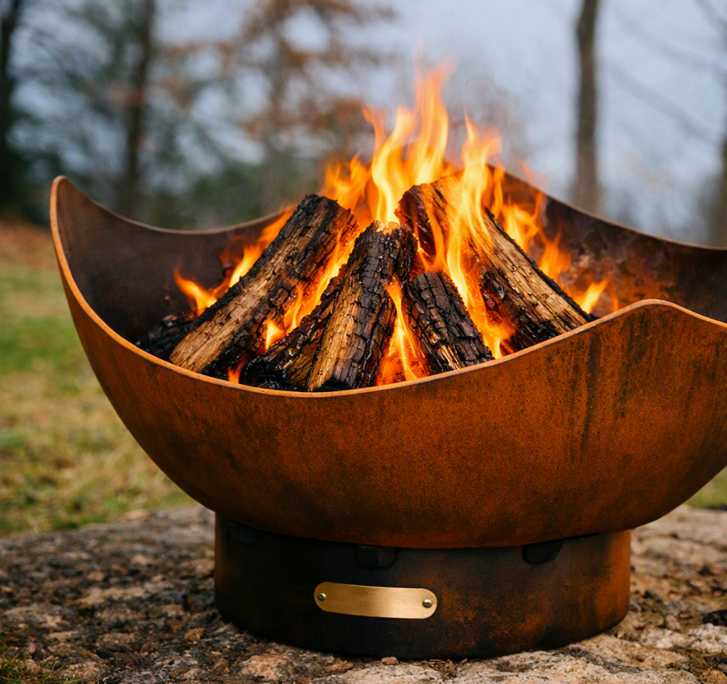 Manta Ray Fire Pit