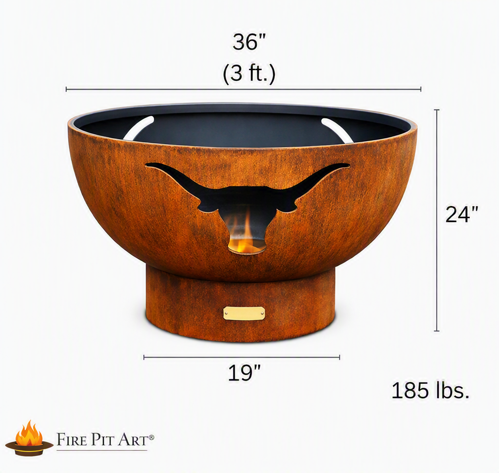 Longhorn Fire Pit