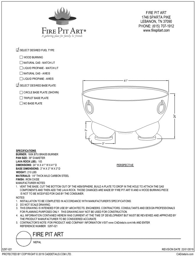 Nepal Fire Pit