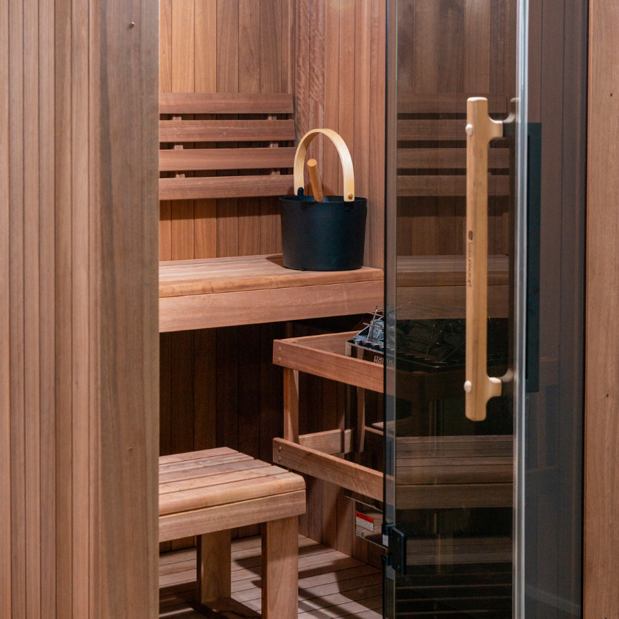 CT Element Nook Sauna angle view
