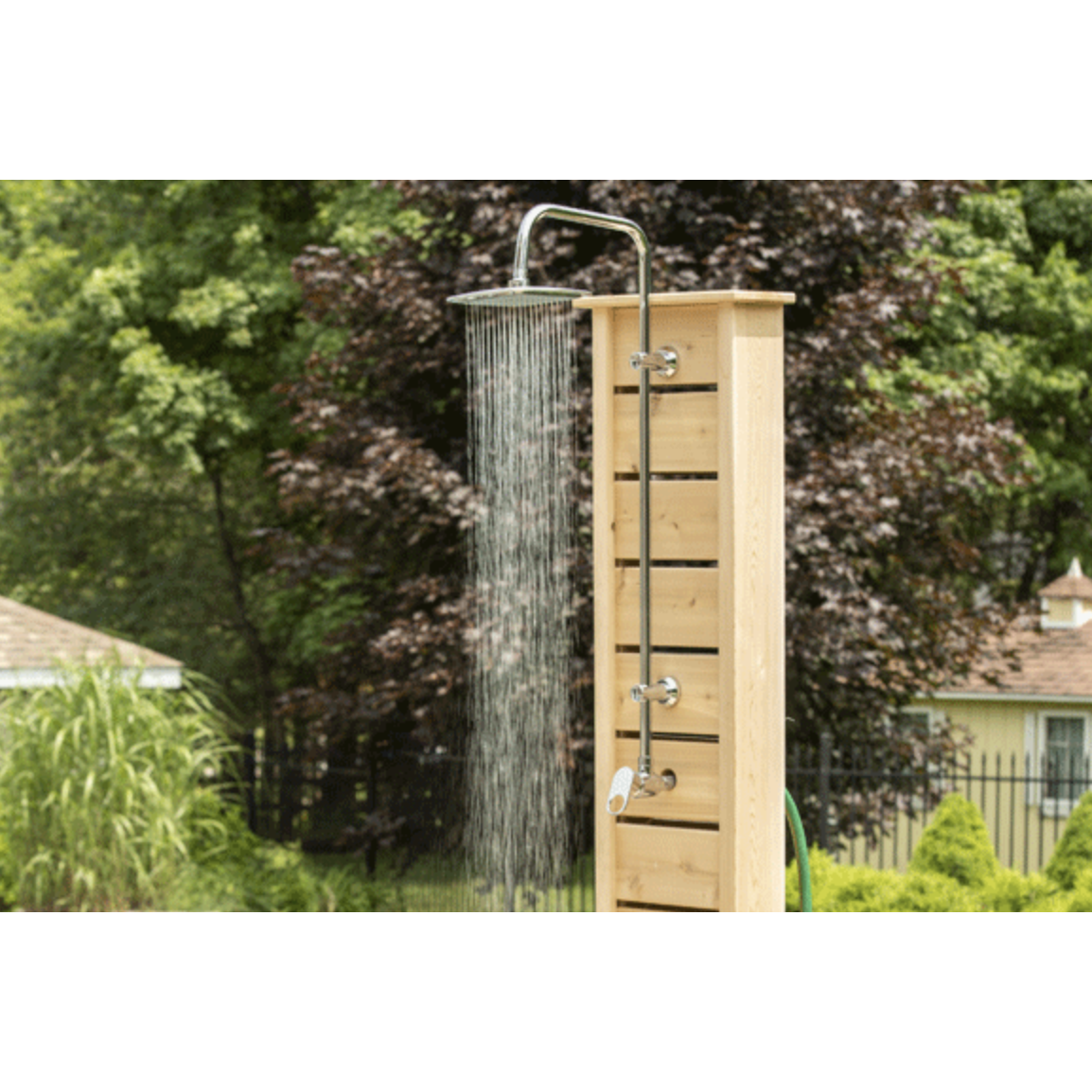 CT Sierra Outdoor Shower lifestyle angle