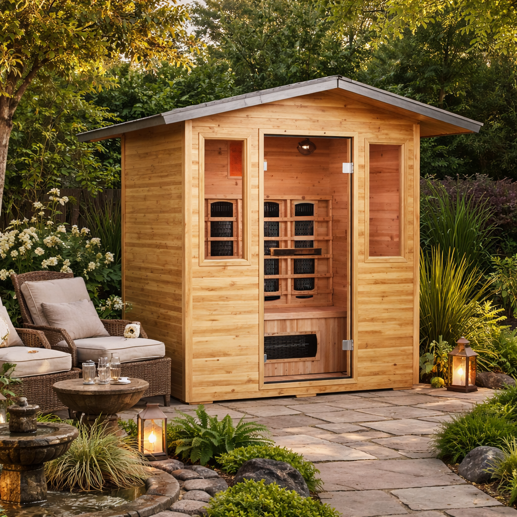 Solara Outdoor Sauna (3 Person)