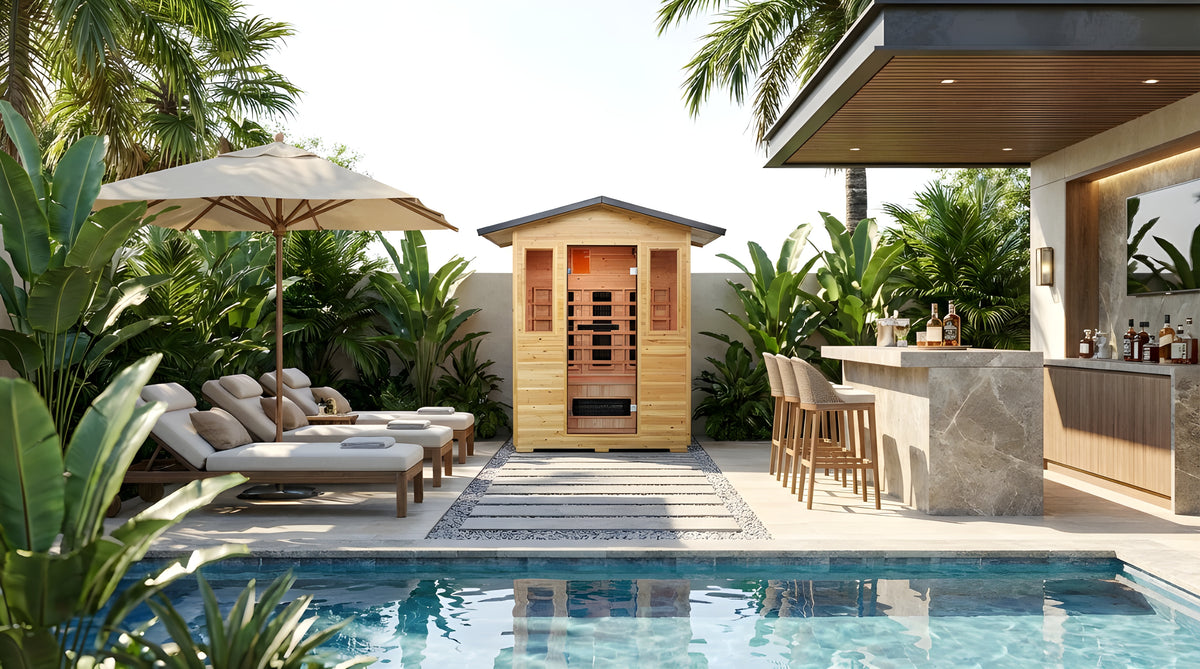 Solara Outdoor Sauna (3 Person)