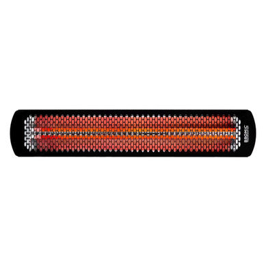 Tungsten 4000W Black Mounted Electric Heater main view