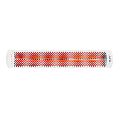 Tungsten 4000W White Mounted Electric Heater main view