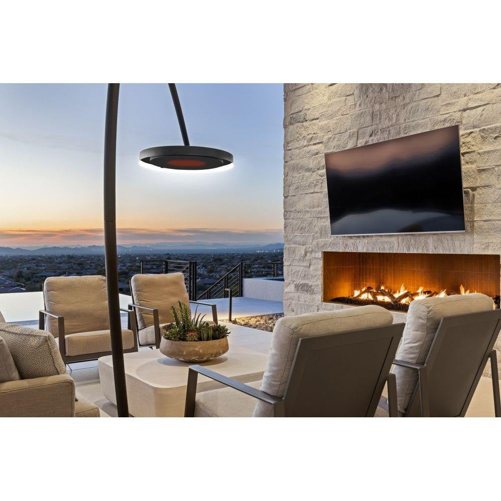Eclipse Freestanding Electric Heater additional angle