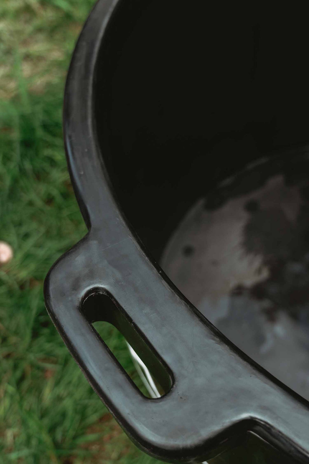 A handle of the HD Pro ice bath