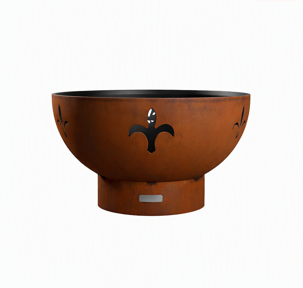 Fleur de Lis Fire Pit