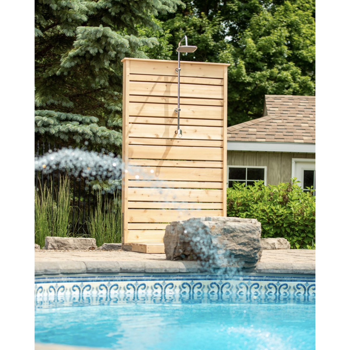 CT Savannah Outdoor Shower additional angle